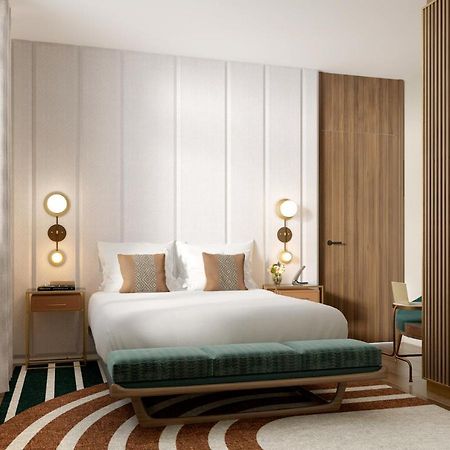 ホテル メゾン ブレゲ パリ エクステリア 写真 A bedroom at the hotel