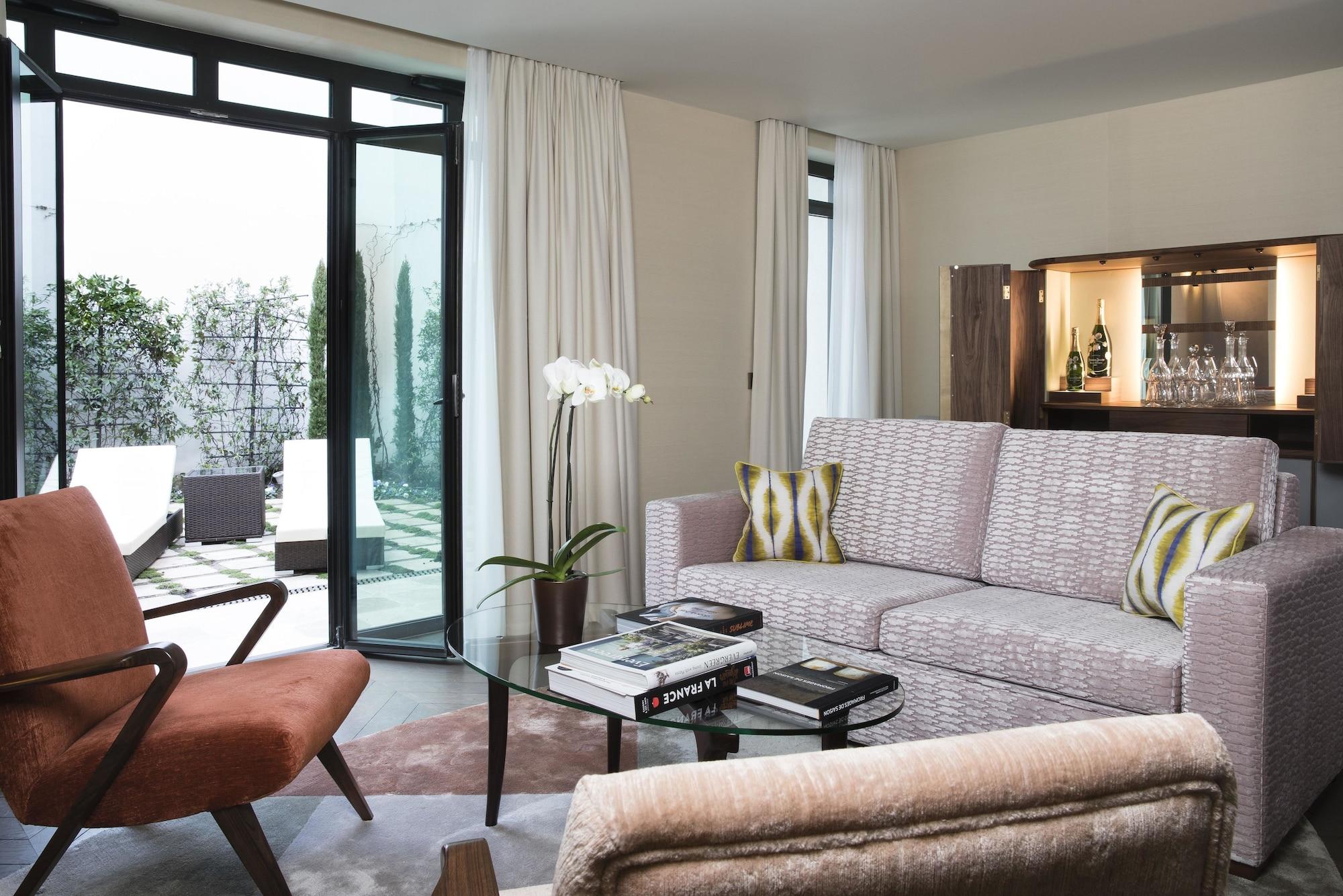 ホテル メゾン ブレゲ パリ エクステリア 写真 A living room
