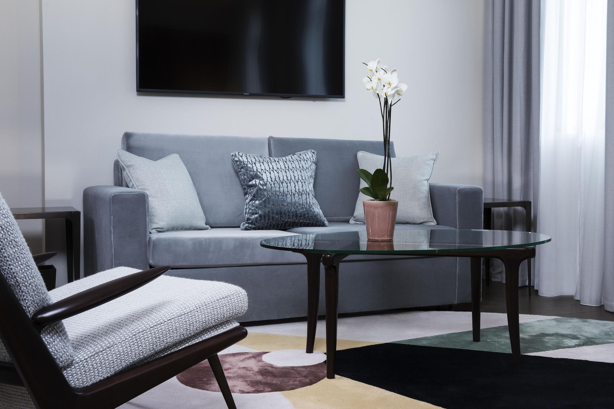 ホテル メゾン ブレゲ パリ エクステリア 写真 A living room at the hotel