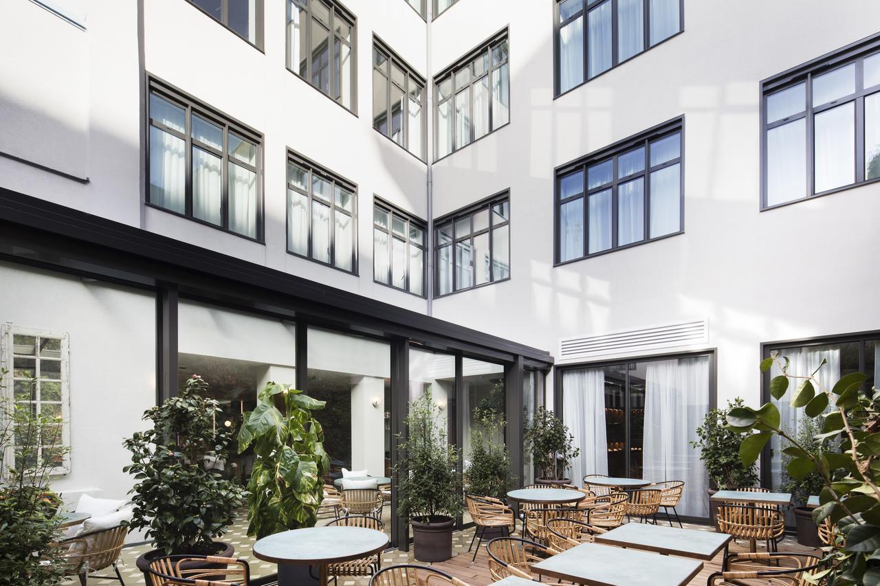 ホテル メゾン ブレゲ パリ エクステリア 写真 The courtyard of the new building